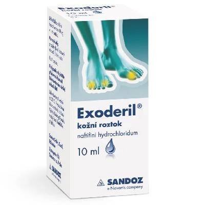 Exoderil 10 mg/ml kožní roztok, 10 ml