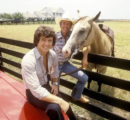 Patrick Duffy, Steve Kanaly - Dallas - Promo