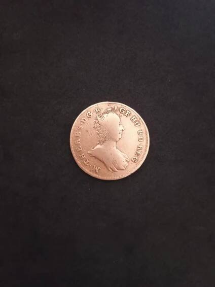 Marie Terezie - poltura - 1765 - Numismatika