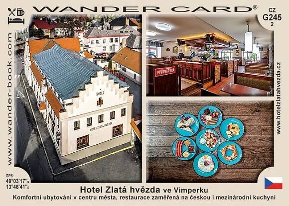 Hotel Zlatá hvězda ve Vimperku