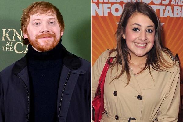 Rupert Grint attends the "Knock at the Cabin" UK Screening on January 25, 2023 in London, England ;Â Georgia Groome attends the VIP screening of Fantastic Mr Fox on October 18, 2009 in London, England.