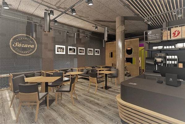 Návrh pekáren Sázava, Interiorstudio