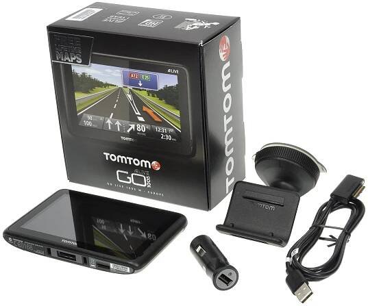 TomTom GO LIVE 1005 Europe LIFETIME mapy, 1 rok služby LIVE