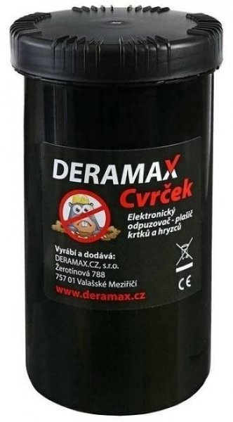 Deramax Cvrček elektronický odpuzovač krtků a hryzců