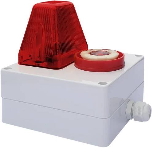Multi LED opticko-akustická signalizace RD 24VAC/DC - signalizujeme.cz
