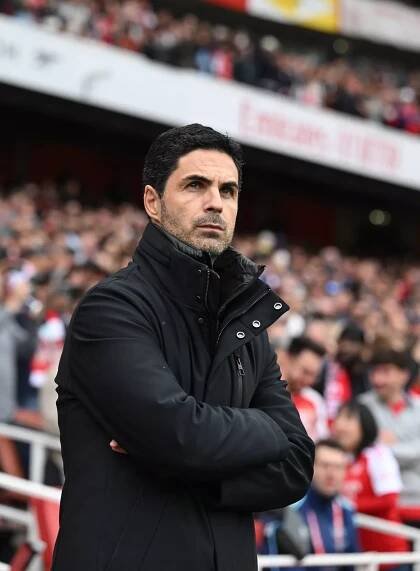 LONDON, ENGLAND - MAY 18: Arsenal Manager Mikel Arteta before the Premier League match between Arsenal FC and Newcastle United F