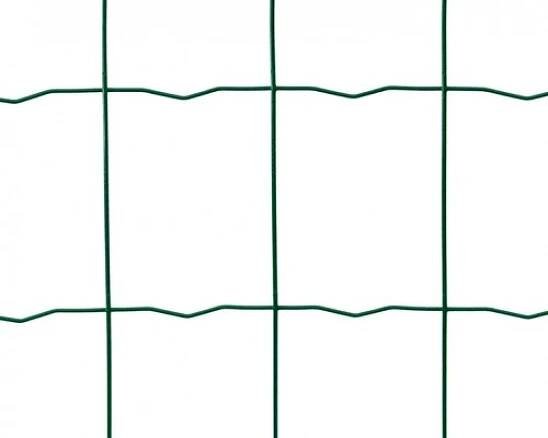 Svařované pletivo Light Plus, drát 2,1 mm, výška 150 cm, zelené, PVC