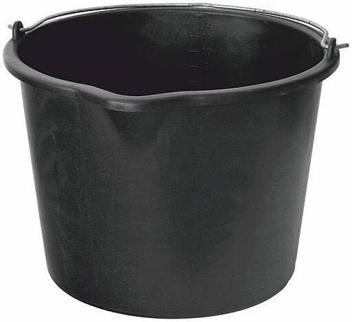 Vědro stavební 16l/plast s výlevkou | https://www.skhsebranice.cz