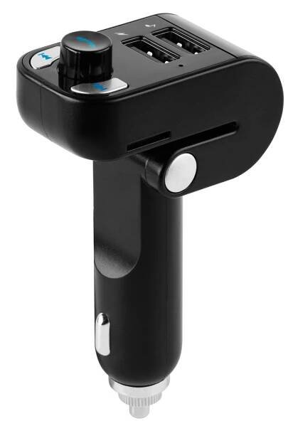 Vysílač transmitter do automobilu s funkcí Bluetooth (2 zásuvky USB)