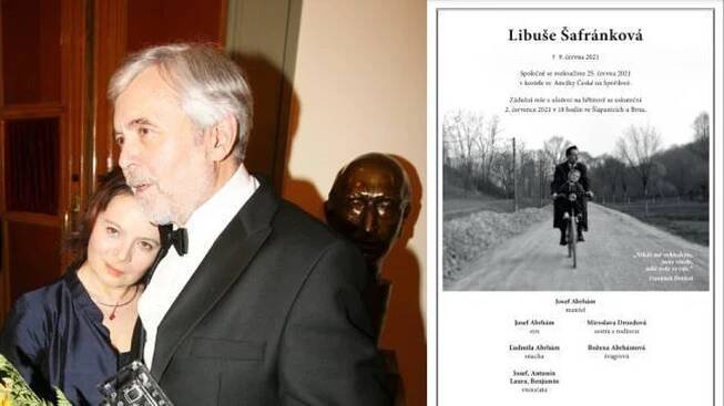 Rodina Libuše Šafránkové (†68) zveřejnila parte: Nikde mě nehledejte...