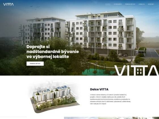 Vitta - Web Development - Homepage
