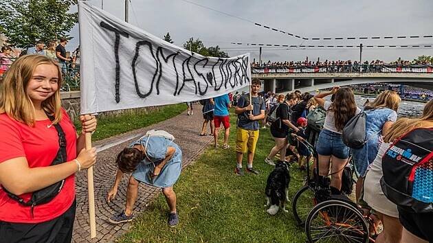 Slavný triatlonový závod Ironman 70.3 v Hradci Králové (18.8.2024).