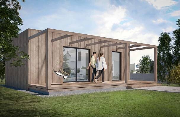 Dům 515 Levný modulový dům, bungalov