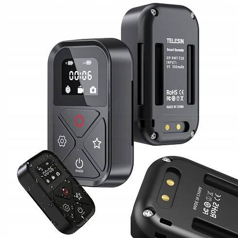 Dálkové ovládání s LCD obrazovkou pro kamery GoPro 8 9 10 11 MAX GP-RMT-T10