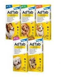 AdTab 56mg žvýkací tablety pro psy 1.3-2.5kg 1ks