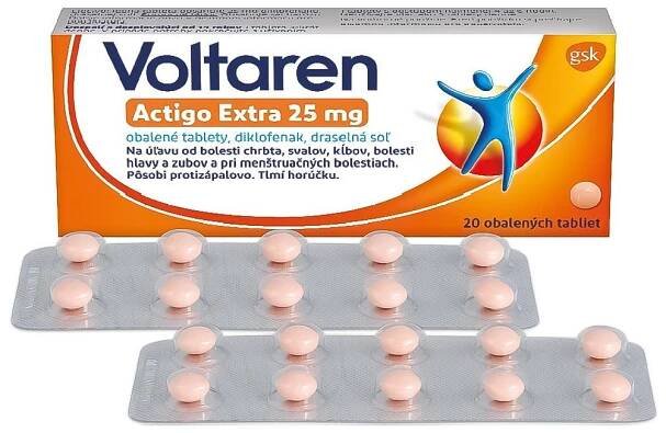 Voltaren Actigo Extra 25 mg