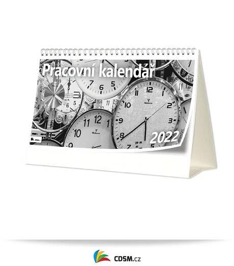 Pracovní týdenní černobílý daňový kalendář 2025 | Centrum digitálních služeb MINO