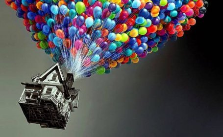 Hore animovaný film bublina lietajúci dom stiahnuť