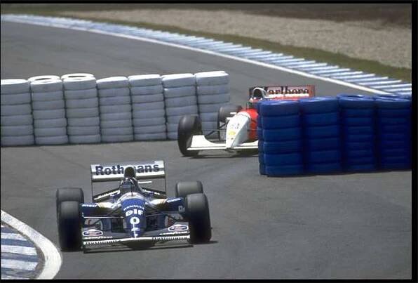 GP Španělska 1994. Foto: Getty Images