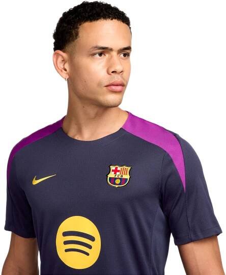Pánské fotbalové tričko s krátkým rukávem Nike Dri-FIT FC Barcelona Strike 2025/26