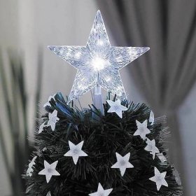 Vánoční svítící hvězda - studené světlo