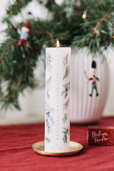 Adventní svíčka Jalovec