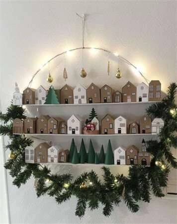 Adventní kalendář Pinterest