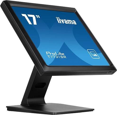 iiyama ProLite T1731SR-B1S počítačový monitor 43,2 cm (17") 1280 x 1024 px SXGA LCD Dotyková obrazovka Černá