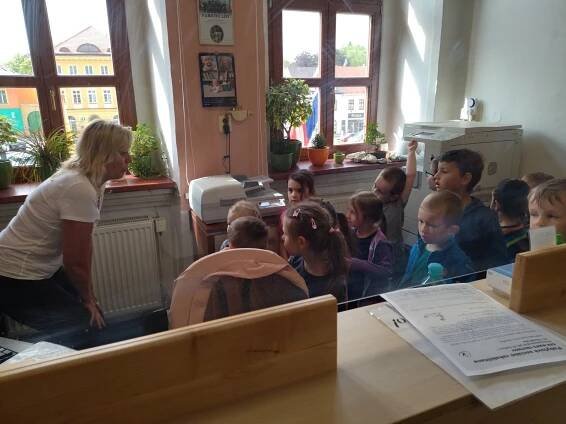 Na návštěvě na městském úřadu | MŠ Police nad Metují