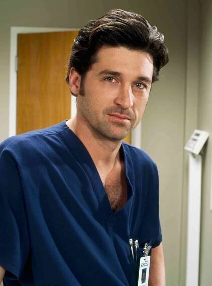 Patrick Dempsey in Grey's Anatomy, 2005.