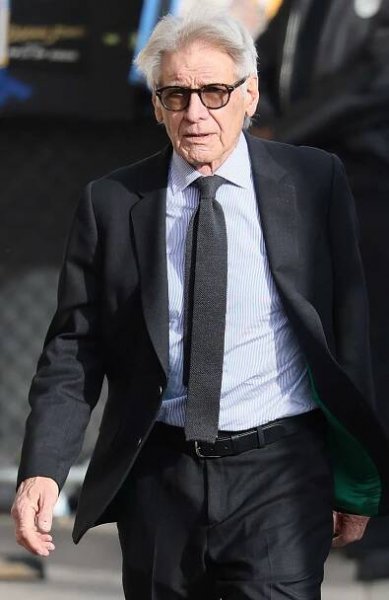 Harrison Ford is seen on February 3, 2025 in Los Angeles