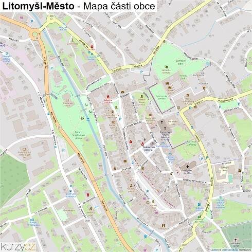 Litomyšl-Město - mapy | Kurzy.cz