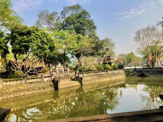 Dinh Temple in Hoa Lu celebration