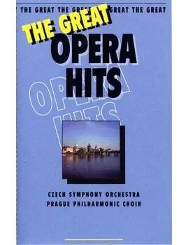 Česká hudba MC Czech Symphony Orchestra, Prague Philharmonic Chorus, Julian Bigg - The Great Opera Hits - MC [1995] - Great Music