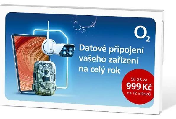 O2 Roční datové připojení 50GB SMALLPGO.0GP50G59 od 989 Kč - Heureka.cz
