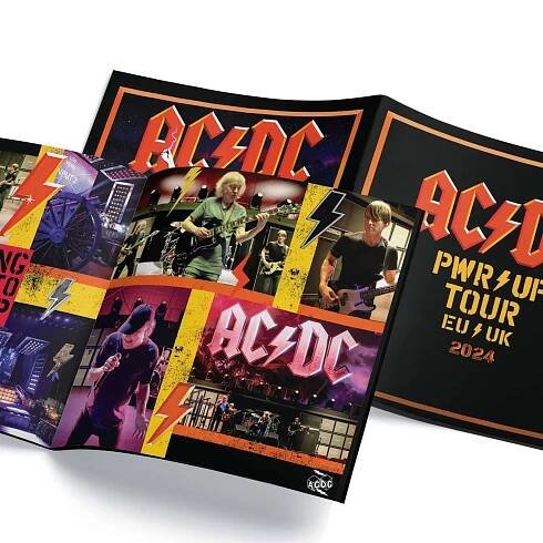AC/DC 2024 PWR UP Tour Programme