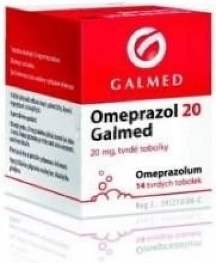 Galmed Omeprazol 20 POR kapslí DUR 14 x 20 mg