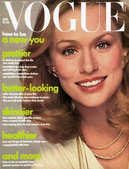 Lauren Hutton vogue cover 1979