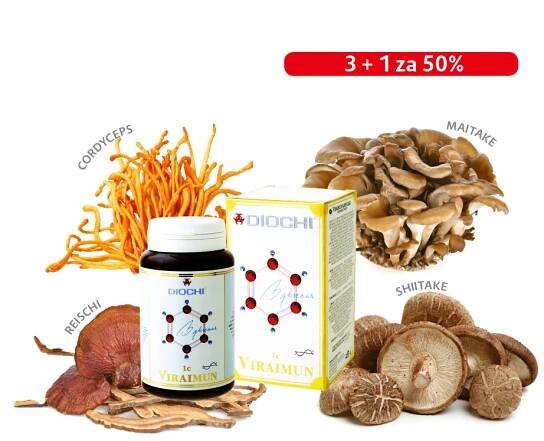 AKCE: Viraimun kapsle 3+1 za 50% - Diochi