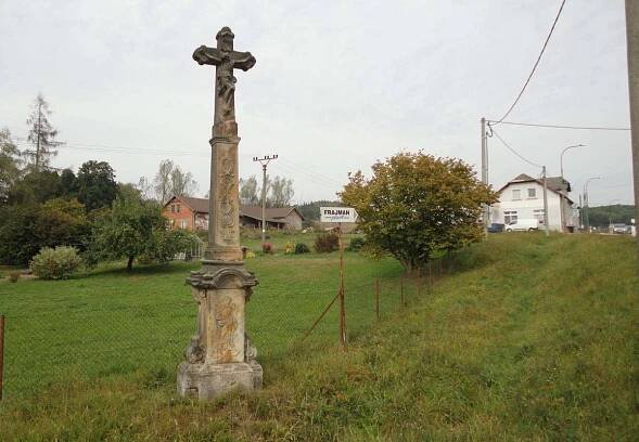 Kříž v Rudolticích u Lanškrouna | Drobné památky 