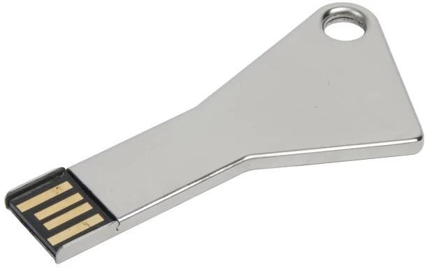 Netradiční USB flash disk SWISS stříbrná