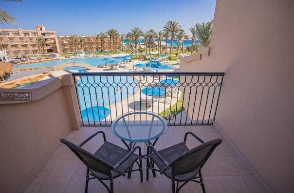 Pyramisa Beach Resort Sahl Hasheesh Hurghada Exterior photo Balcony of a hotel room
