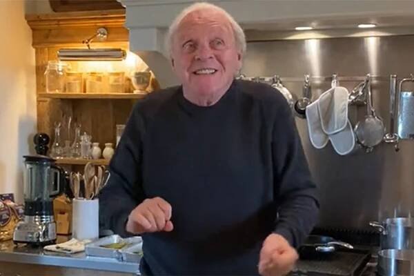 Anthony Hopkins Shows Off Latin Dance Moves in Home Video: 'Like How I Dance the Rumba?'