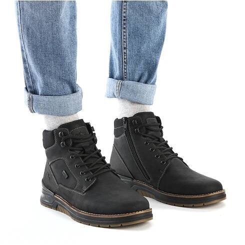 Rieker Herren Schnürstiefel
