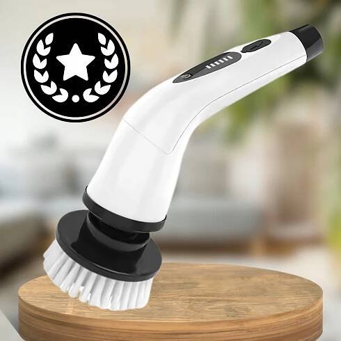 SURIX | ELEKTRICKÝ KARTÁČ ROTAČNÍ MOP NA ČIŠTĚNÍ 10 v 1 Barva bílá