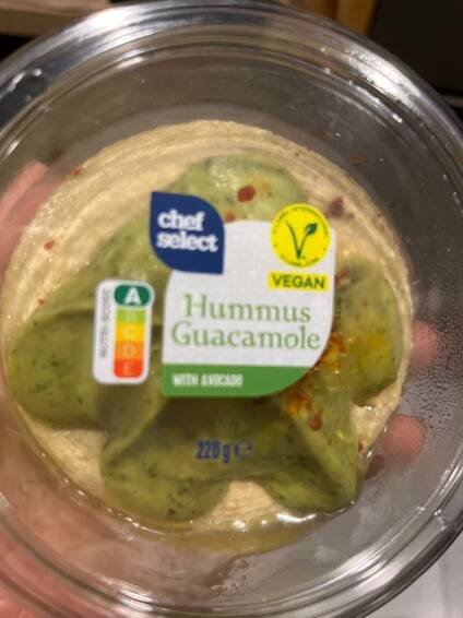 Podrobné informace o potravině Hummus Guacamole