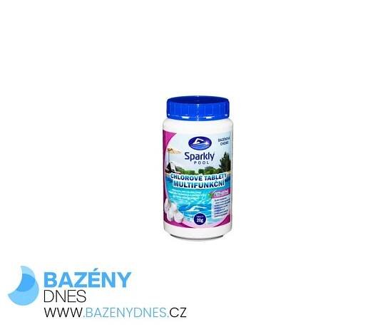 Chlorové tablety do bazénu 6v1 multifunkční 20g 1 kg jen za 239 Kč