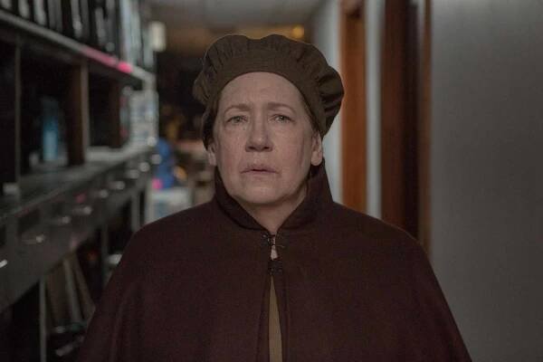 Ann Dowd as Aunt Lydia in The Handmaid's Tale