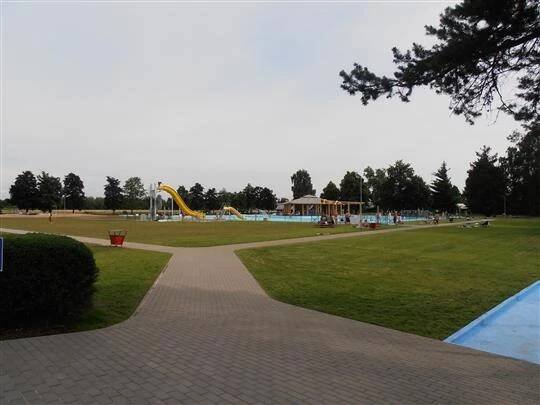 Koupaliště po rekonstrukci - rok 2011