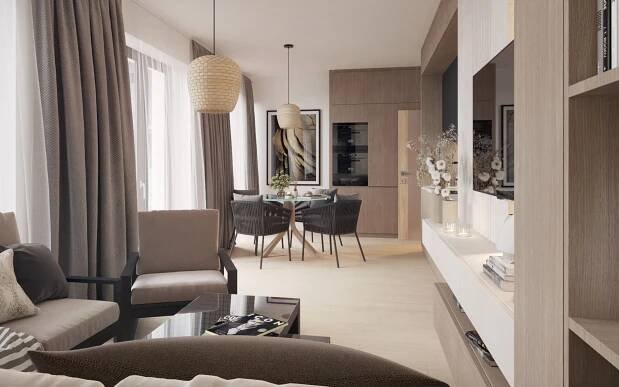 2+kk, Na vysoké I, Praha, 48 m²